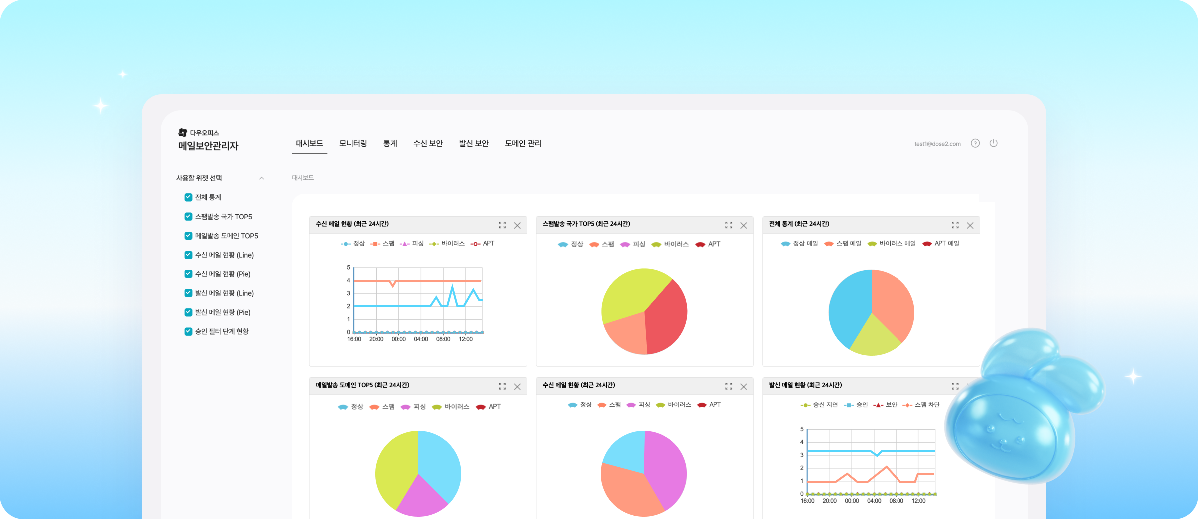 다우오피스 통합메일보안 소개 이미지